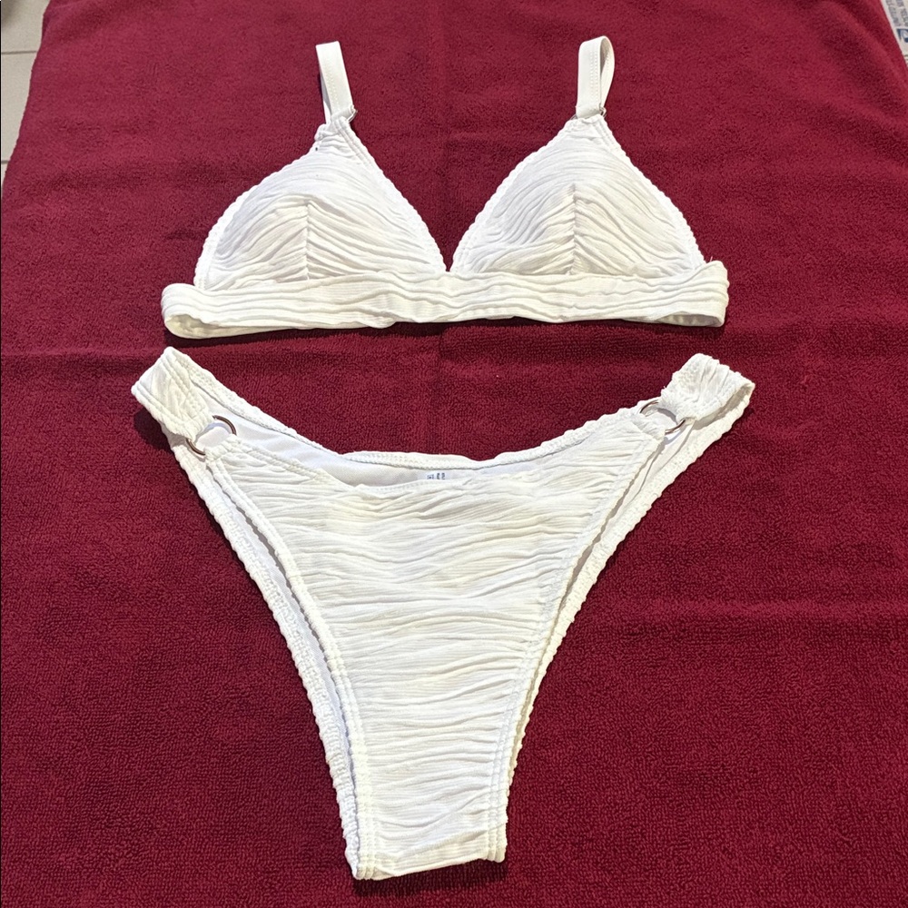 Elegant White Bikini Set